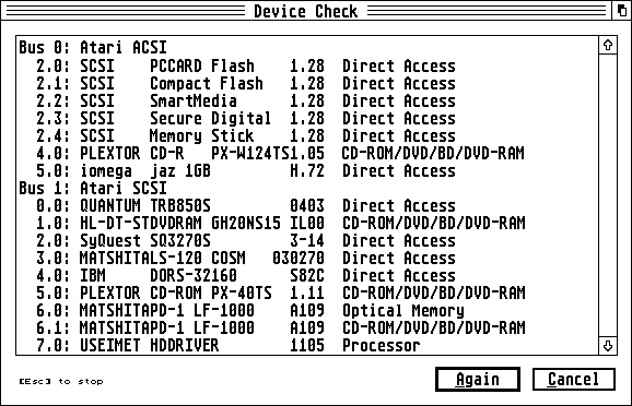 Device check