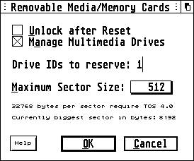 Removable media and memory cards